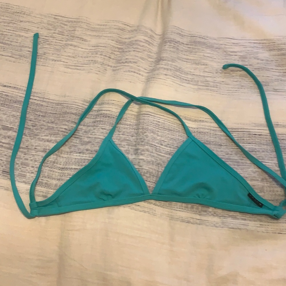 Jolyn triangle top seafoam